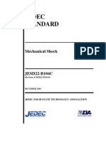 JEDEC - Mechanical Shock - 22b104c
