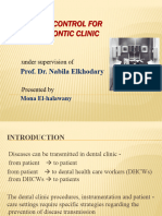 1) Infection Control For Prosthodontic Clinic