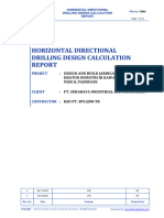 Horizontal Directional Drilling Design Calculation Report - Rev.2