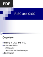 Risc and Cisc