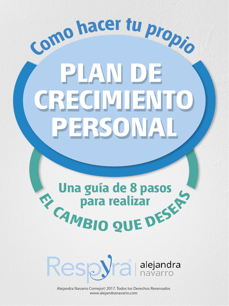 Plan de Crecimiento Personal | PDF | Motivación | Motivacional