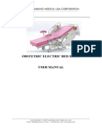 Obstetric Electric Bed User Manual