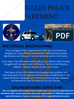 Los Angeles Police Organization