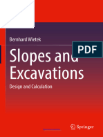 Slopes and Excavations Design and Calculation Wietek 2022