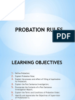 Omnibus Rules On Probation | PDF | Probation | Probation Officer