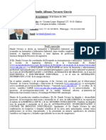 Curriculum Danilo Navarro Perfil Científico Academico - Resumido