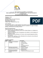 Course Outline-Adv MGT Acct