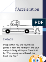 SCIENCE8 Law of Acceleration