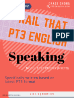 Speaking Candidate PT3 2019 2