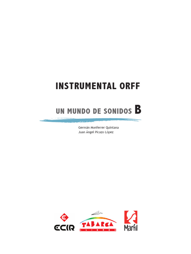 Guía de Instrumentos Orff | PDF