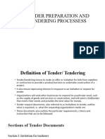 Tender Documentation Template Guide | PDF | Procurement | Business