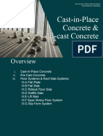 Cast-in-Place Concrete & Pre-Cast Concrete: Building Technology 5