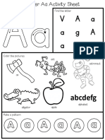 Alphabet Worksheets-Unlocked