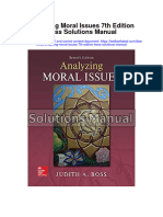Analyzing Moral Issues 7th Edition Boss Solutions Manual