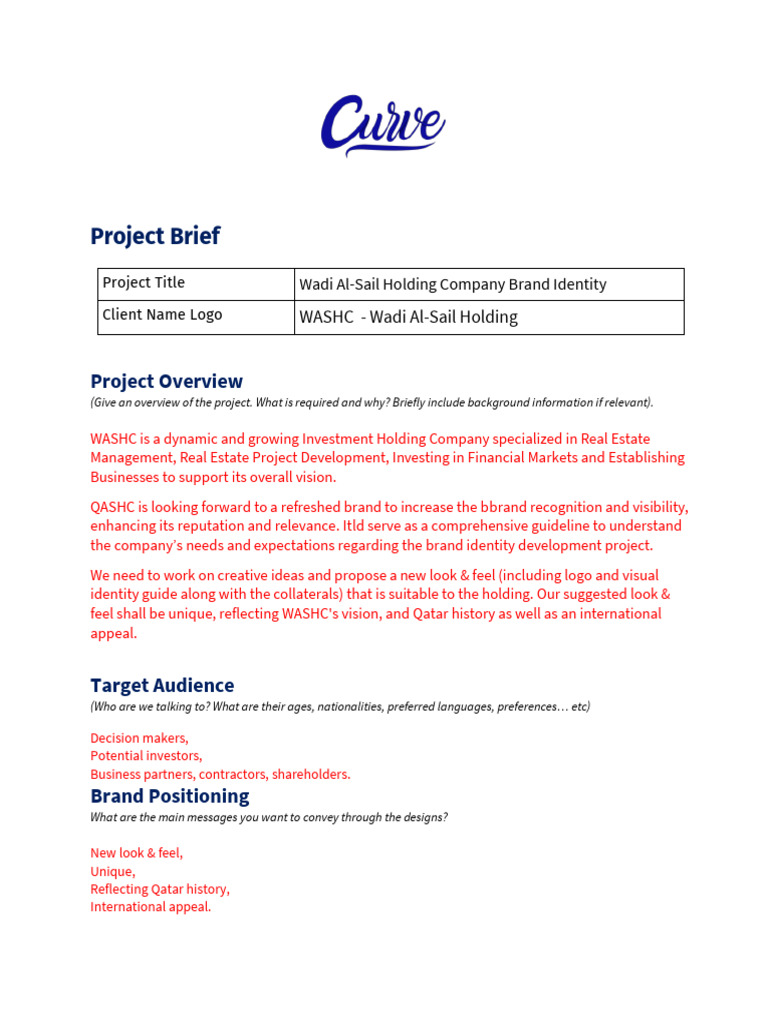 Rebranding Brief Pdf