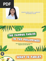 The Famous Fables in The Philippines