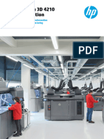 HP Jet Fusion 3D 4210 Printing Solutions Datasheet