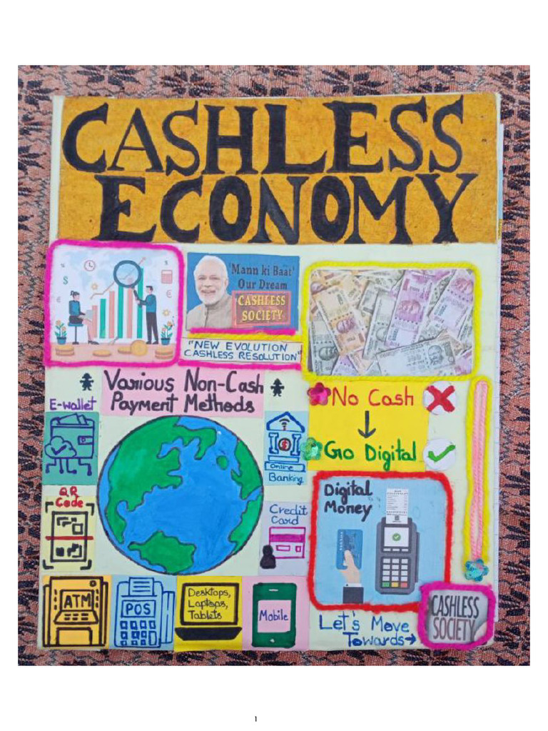 Cashless Economy Project by Preesha Singh 12C | PDF