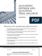 Adjusting Entries and Adjusted Trial Balance