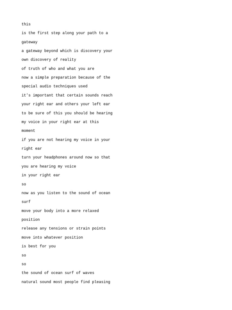  english auto generated the gateway experience cia tapes part 1