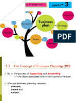 CHAPTER - 3 Business Planning
