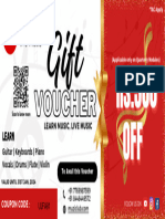 Muziclub Gift Voucher-UJFA81