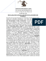 Declaracion Jurada de Renuncia de Bien de Carlos Noviembre