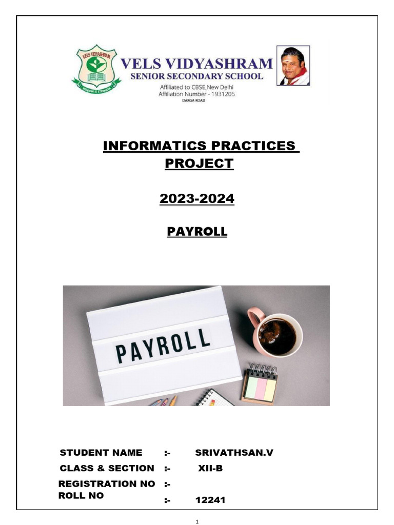 Payroll System Ip | PDF | Python (Programming Language) | Computer Program