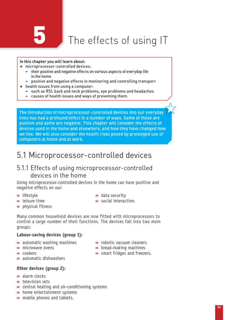 The Effects of Using IT 5.1 MicroprocessorControlled Devices PDF