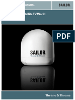 SAILOR 90 Satellite TV World: Installation Manual