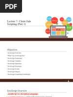 07 - Client-Side Scripting (Part I)