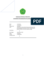 Ringkasan Proposal Penelitian Univeristas Muhammadiyah Palangkaraya