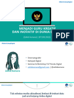 Menjadi Guru Kreatif Inovatif Digital-ZA