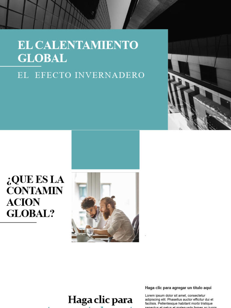 El Calentamiento Global | PDF