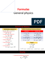 Genphysics Formulas
