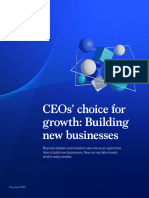 MCK - 2023 - Strategy - Grow - CEOs Choice For Growth Building and New Businesses