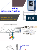 Chapter 2. X-Ray Diffraction Analysis: Dr. Nguyen Tuan Loi