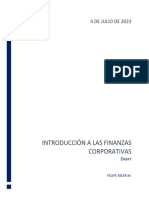 Introduccion A Las Finanzas Corporativas - Felipe Mejia M.