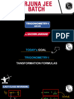 Trigonometry 04 - Class Notes