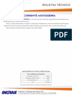 Unix Corrente Motosserra Boletim Tecnico 1614220806