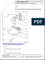 2006 Volkswagen Jetta TDI 2006 Volkswagen Jetta TDI: Door Handle and Door Lock, Assembly Overview