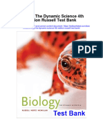 Biology The Dynamic Science 4th Edition Russell Test Bank