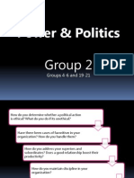 Power & Politics in Organizations