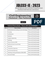 Civil Engineering: JDLCCE-JE: 2023