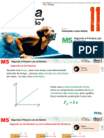 M5 - Segunda e Primeira Leis de Newton