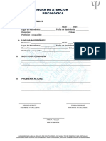 Ficha de Atencion Psicologica