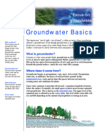 Groundwater Basics