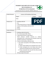 EP 3. NOTULEN SOSIALISASI SOP PENDAFTARAN PADA PETUGAS (Notulen, Daftar Hadir, Dokumentasi) Contoh