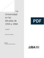 ICSE B - 2023 - Actividad La Universidad en Las Décadas de 1950 y 1960