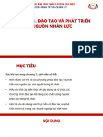 Chuong 3 Đào Tạo Và Phát Triển